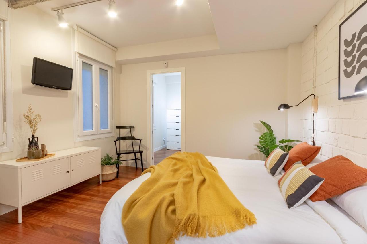 Gran Apartamento Con Estilo En El Centro De บิลเบา ภายนอก รูปภาพ