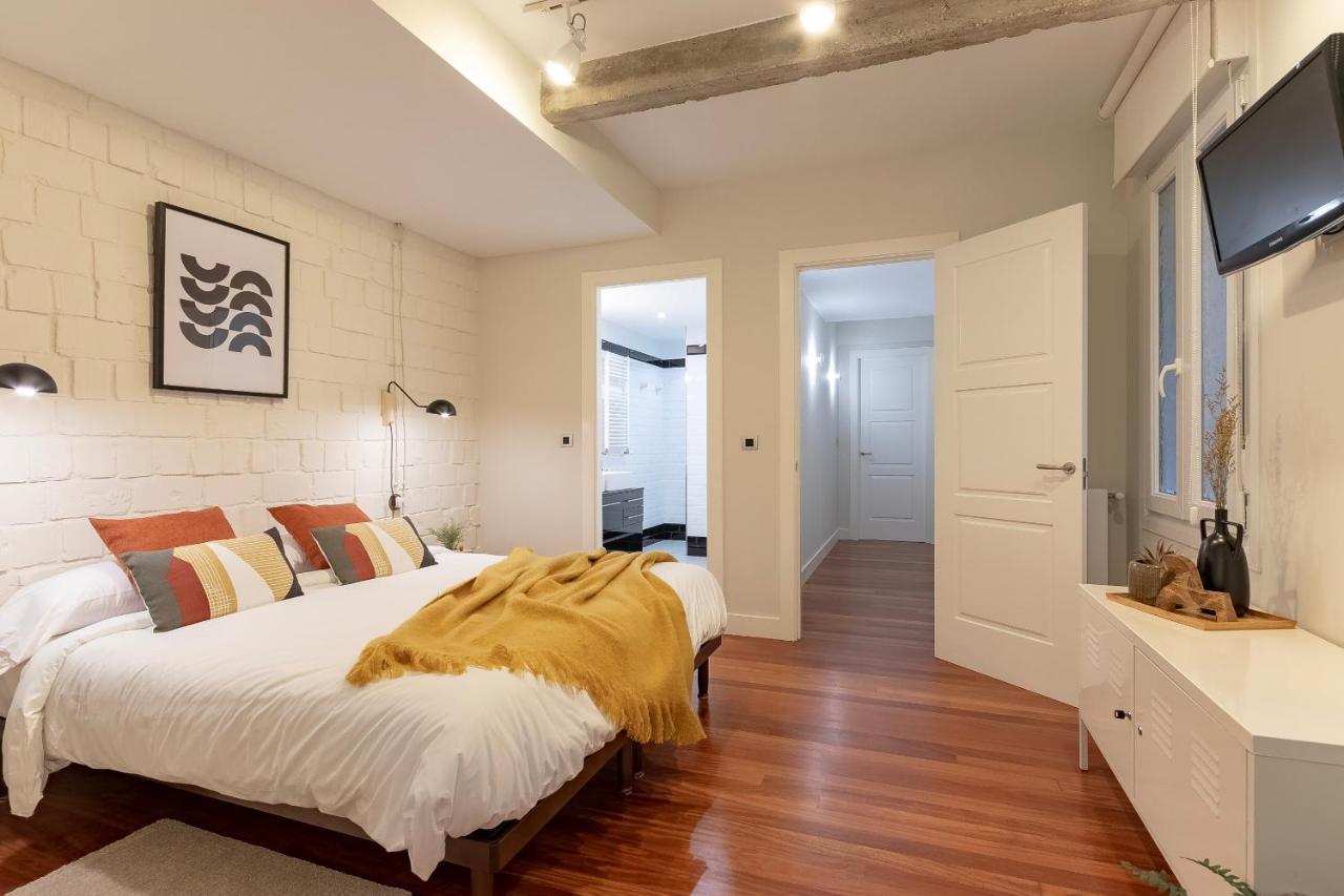Gran Apartamento Con Estilo En El Centro De บิลเบา ภายนอก รูปภาพ